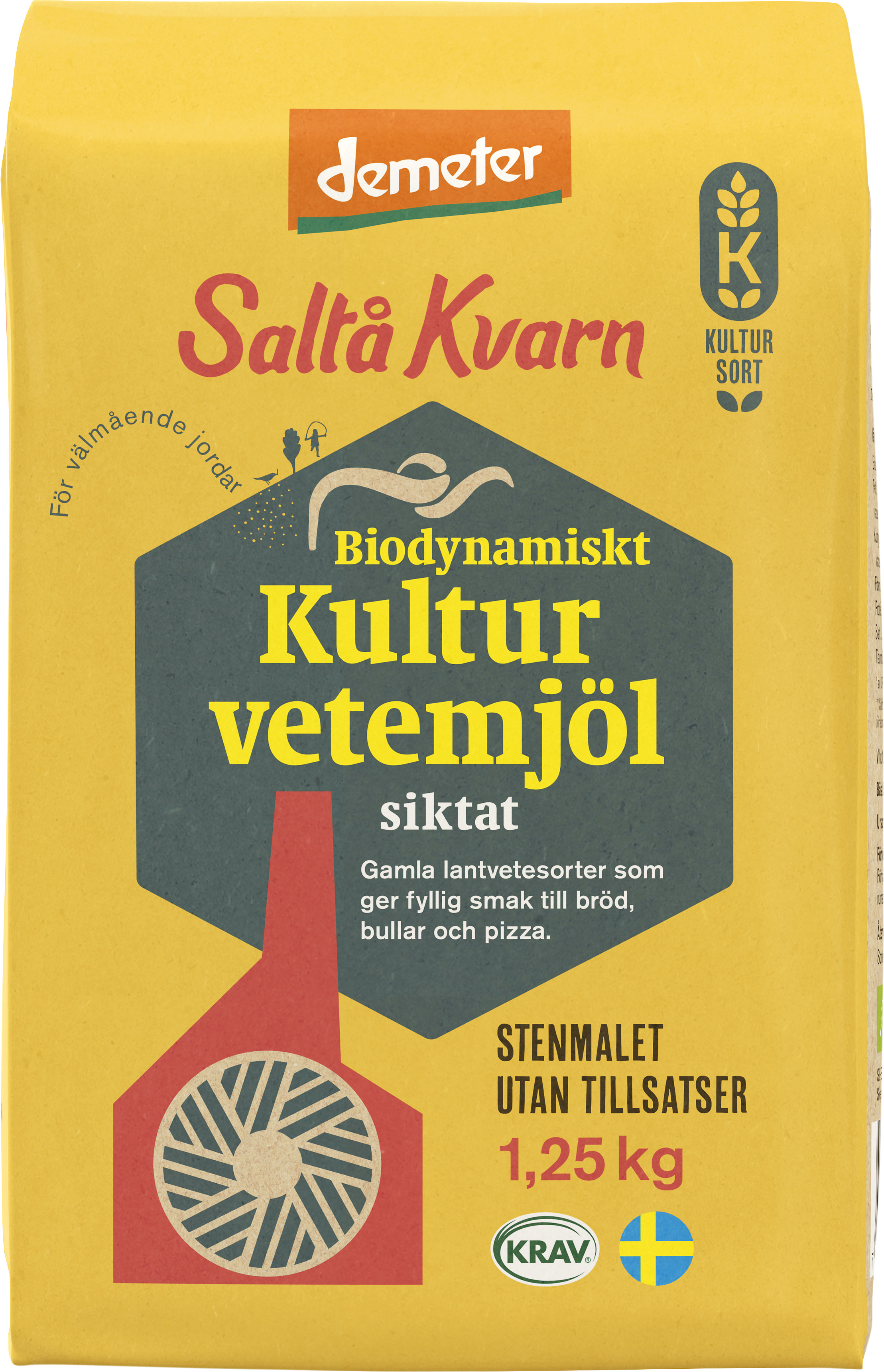Kulturvetemjöl Siktat EKO KRAV
