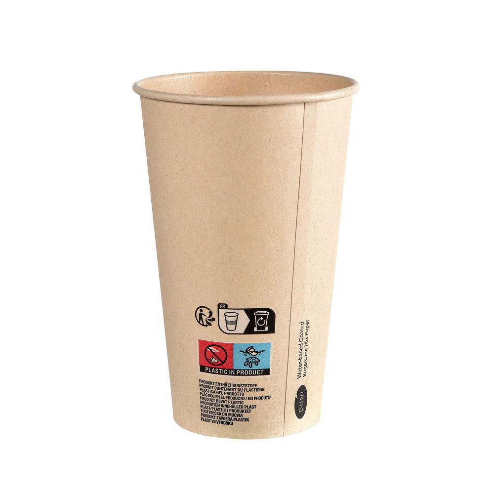 Bägare Bagasse 48cl Natur Sweet Cup