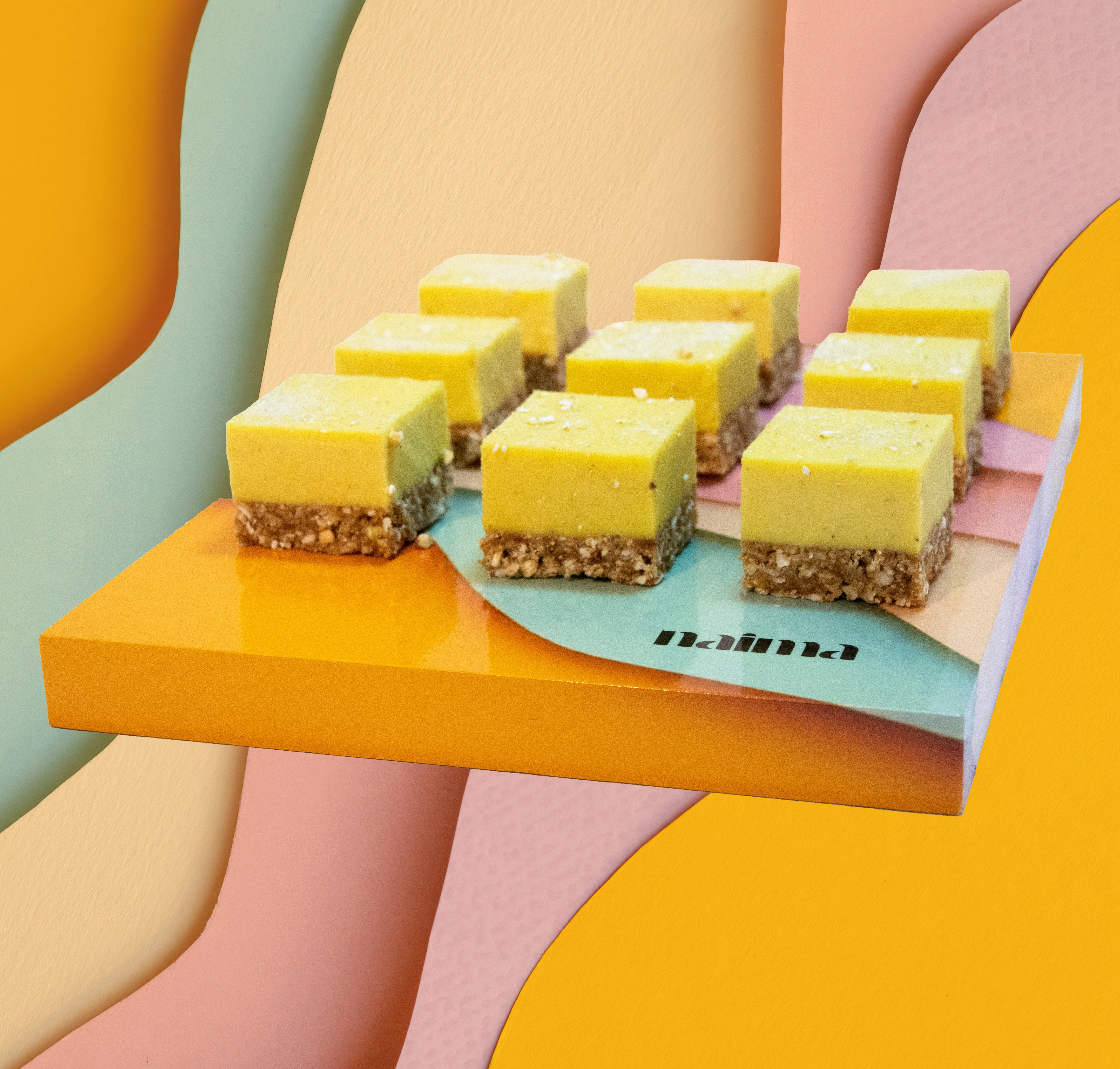 Cheezecake Lemon Curd Förskuren