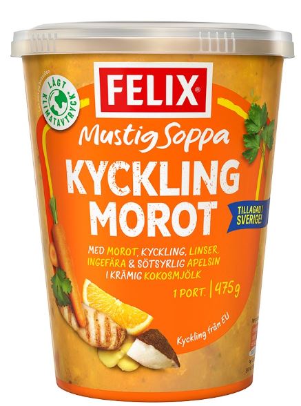 Kyckling & Morotssoppa