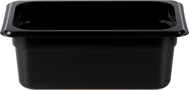 ReLoop Kantin BPA-fri PP Svart GN 1/4x100mm