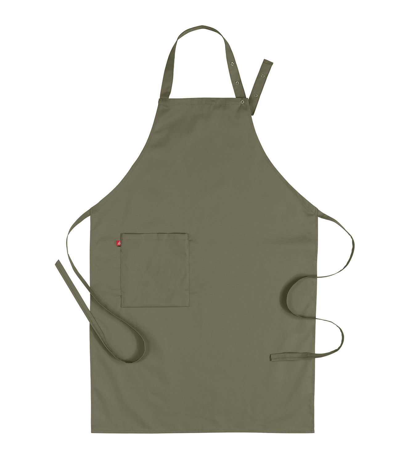 Bröstlappsförkläde 4579 Olivgrön 70x100cm