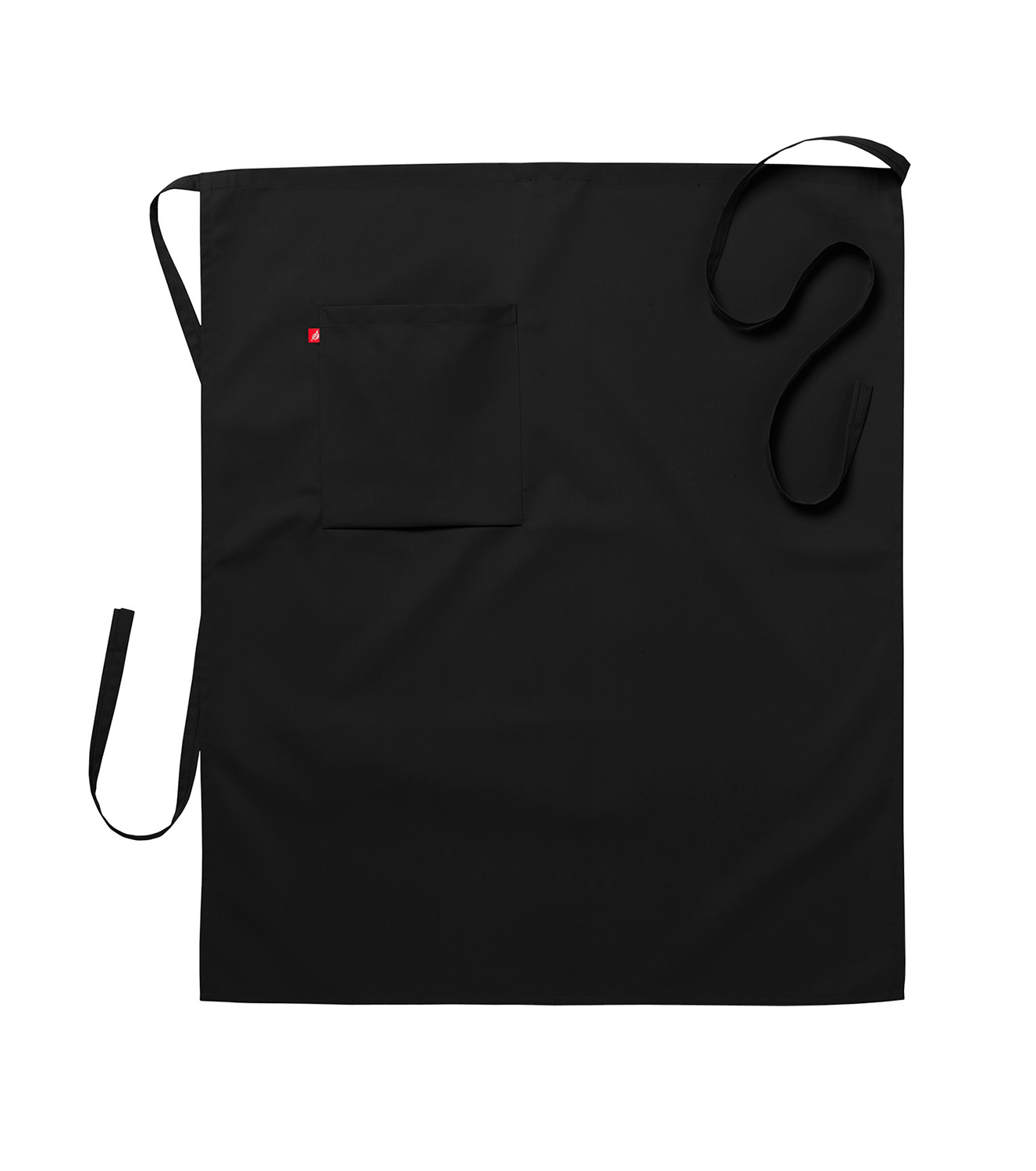 Midjeförkläde 2645 Svart 75x85cm