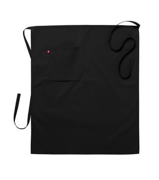 Midjeförkläde 2645 Svart 75x85cm