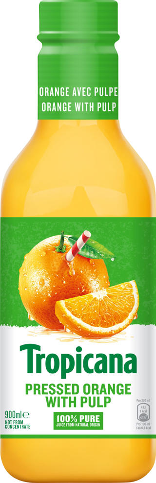 Apelsinjuice med Fruktkött PET