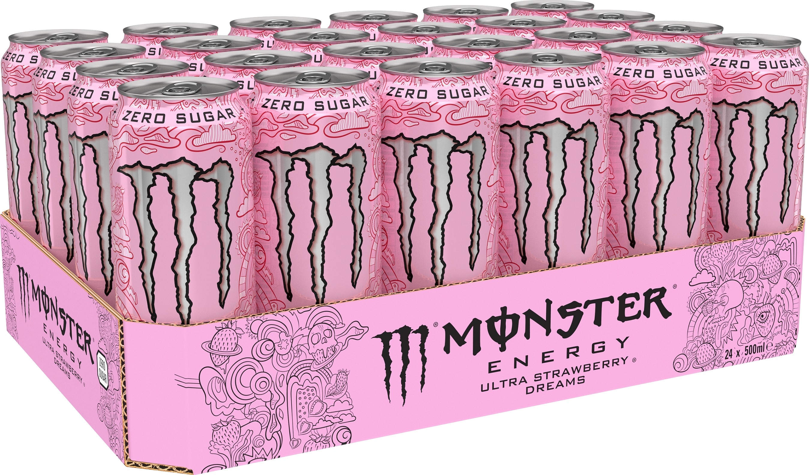 Monster Energy Ultra Strawberry Dreams BRK