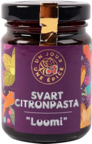 Svart Citronpasta