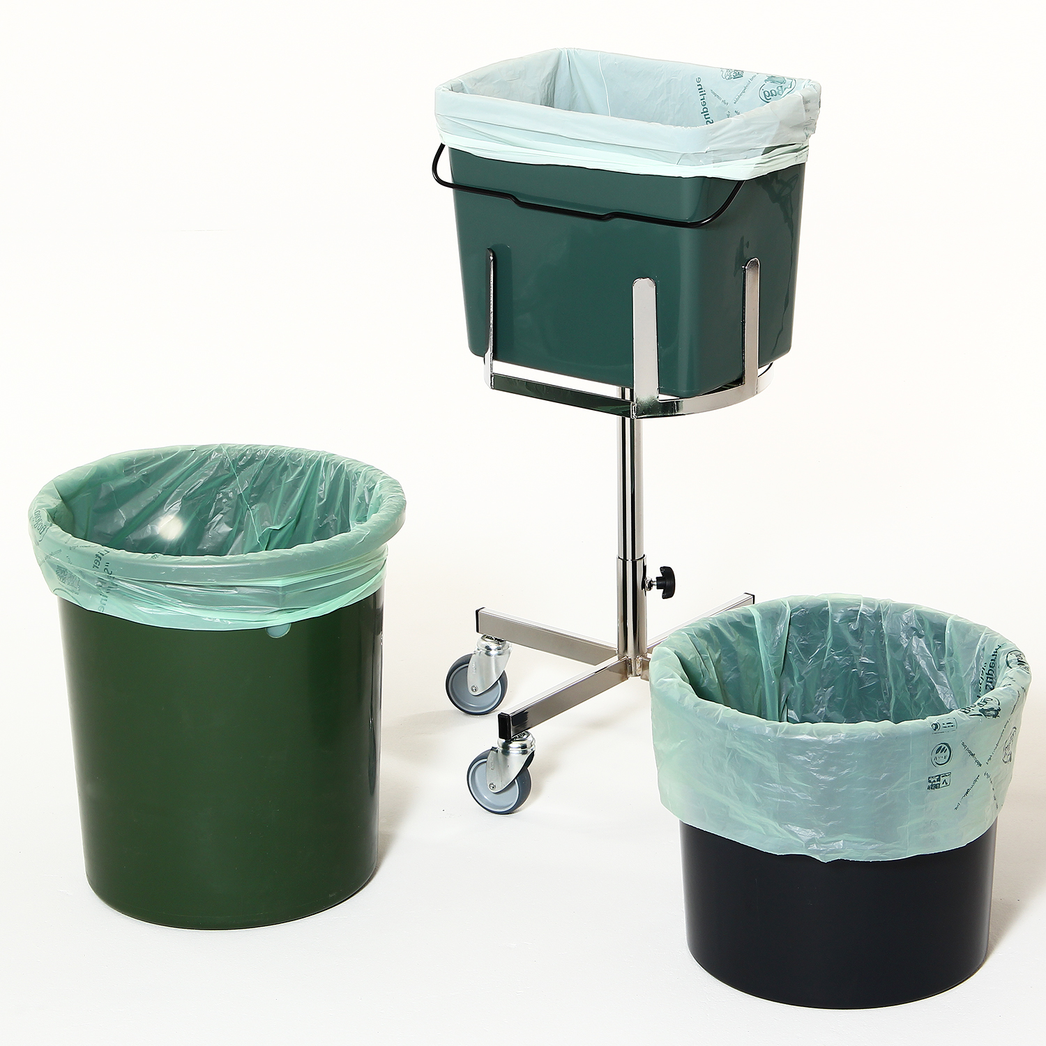 Rullstativ för Matavfallsbehållare