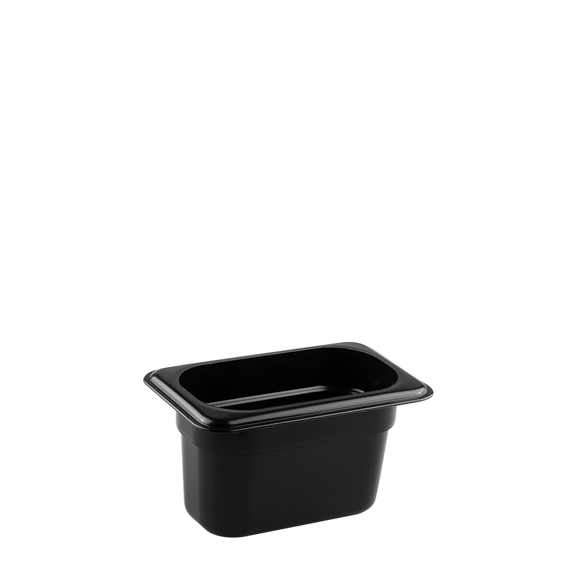 ReLoop Kantin BPA-fri PP Svart GN 1/9x100mm