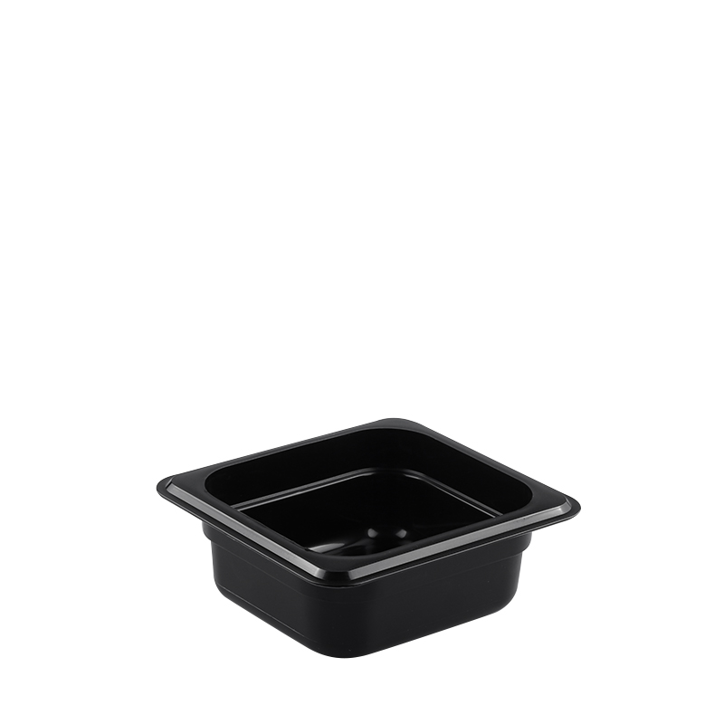 ReLoop Kantin BPA-fri PP Svart GN 1/6x65mm