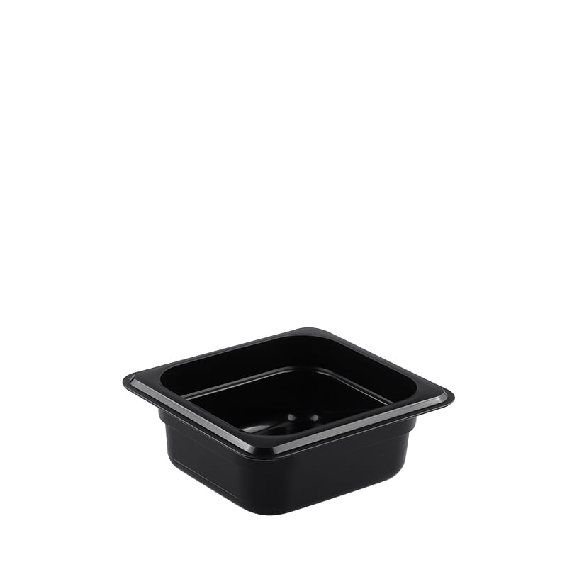 ReLoop Kantin BPA-fri PP Svart GN 1/6x65mm