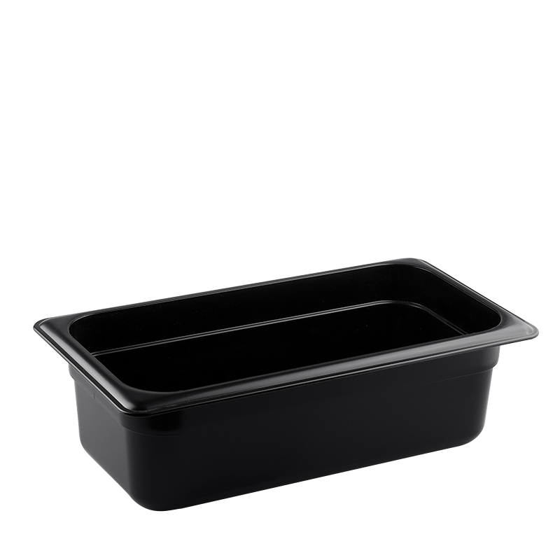 ReLoop Kantin BPA-fri PP Svart GN 1/3x100mm