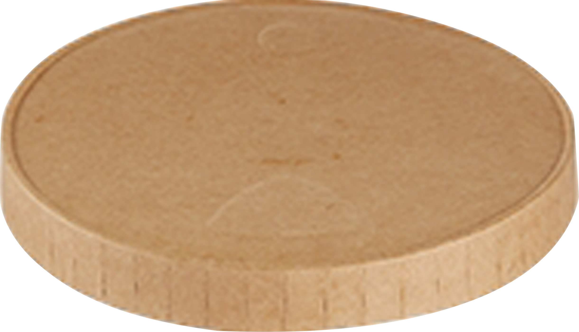 Lock Kartong+PE 44mm brun till Dressingbägare 30ml