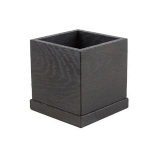 Bestickhållare Havana Black ek 10x10x13cm