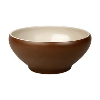 Skål brun/beige stengods Ø20cm 1,3L