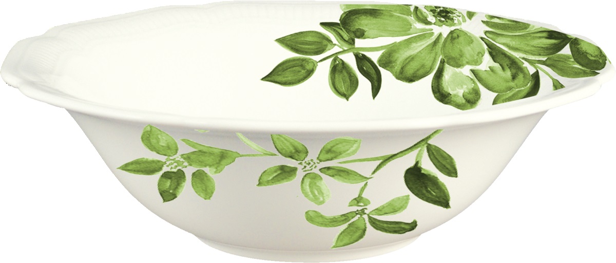 Create Skål Floral Charm Grön Ø15cm 30cl