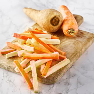 Morot & Palsternacksstavar 5-7cm Siktade