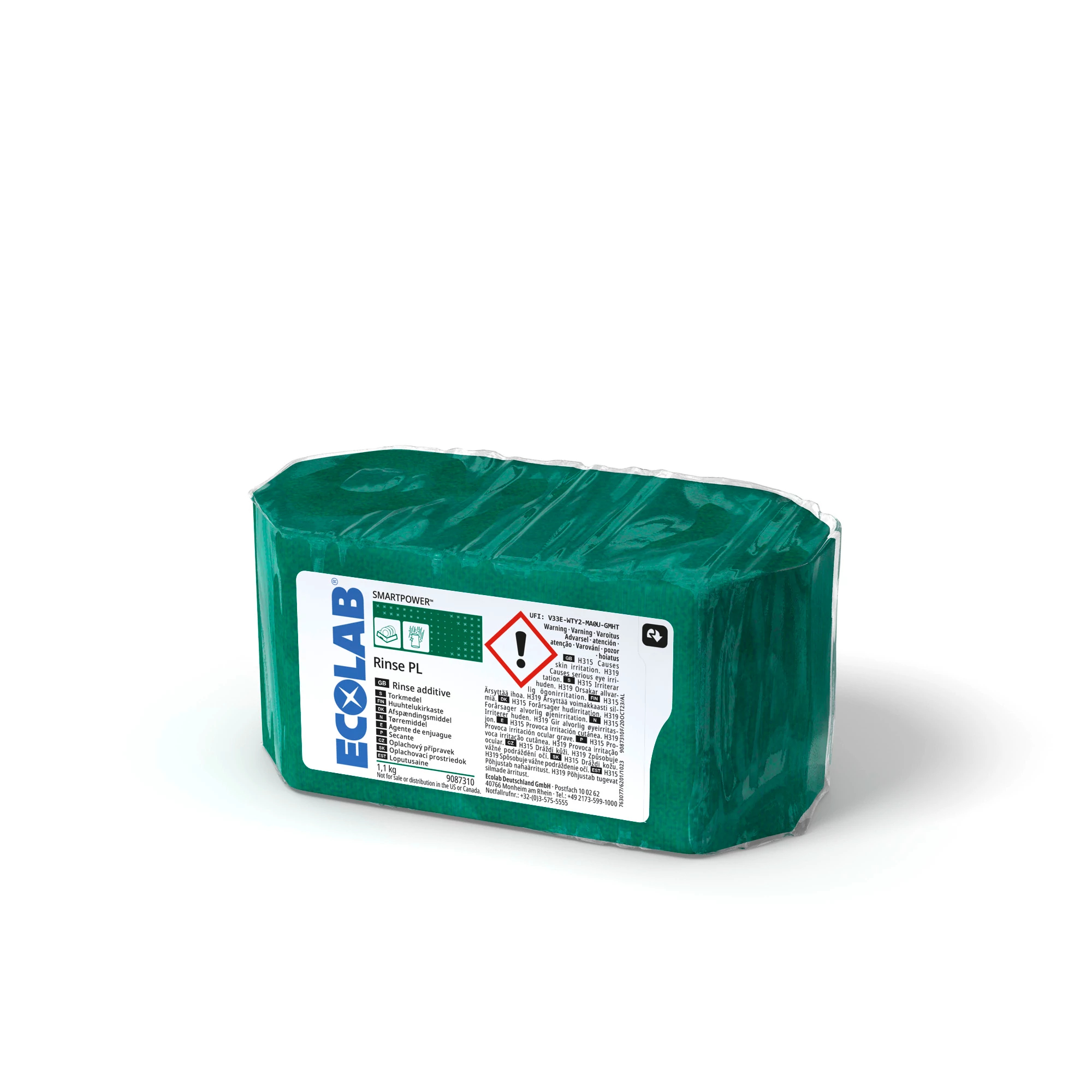 Torkmedel 1,1kg Smartpower Rinse PL