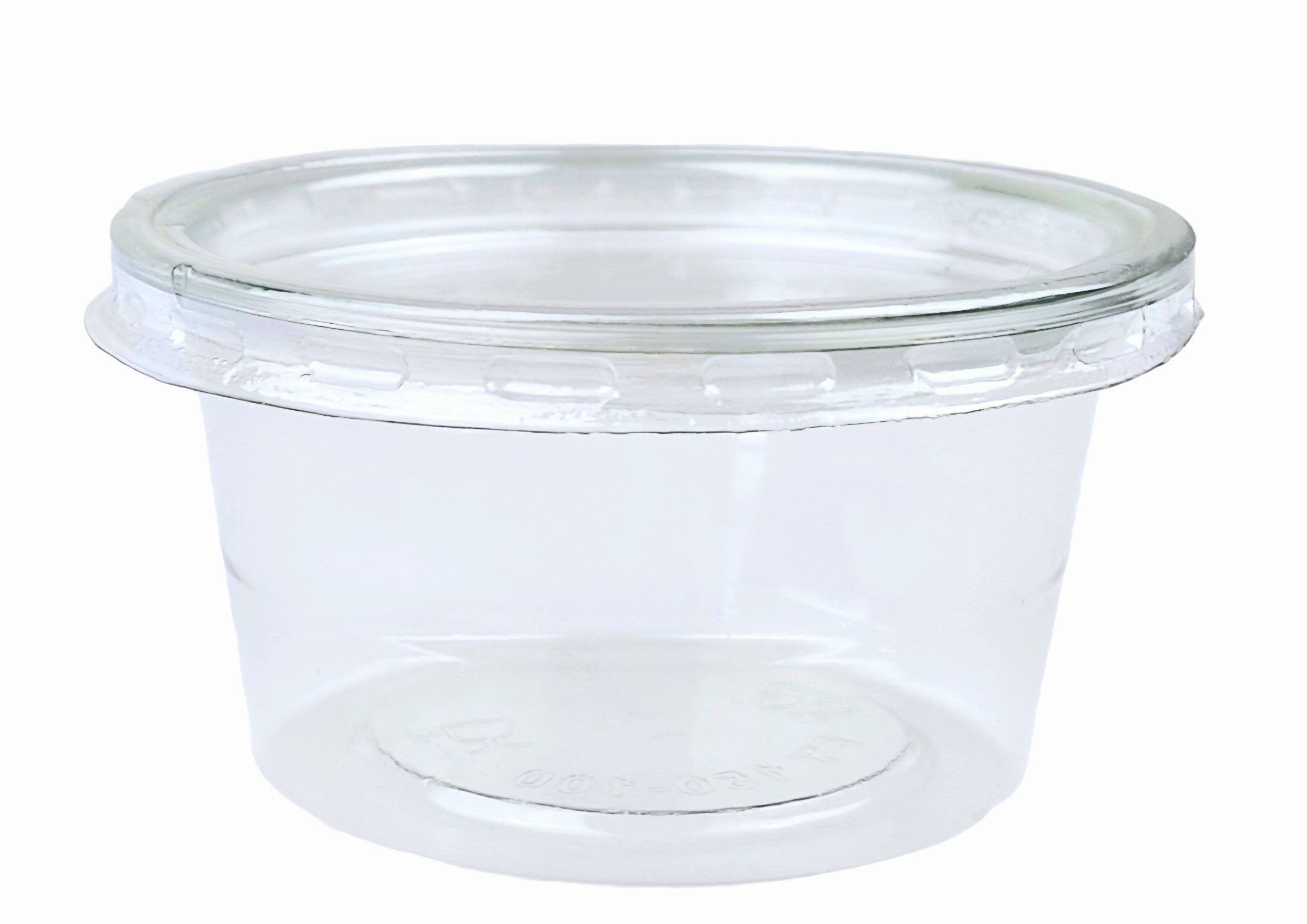 Bägare +lock R-Pet 100ml 2i1