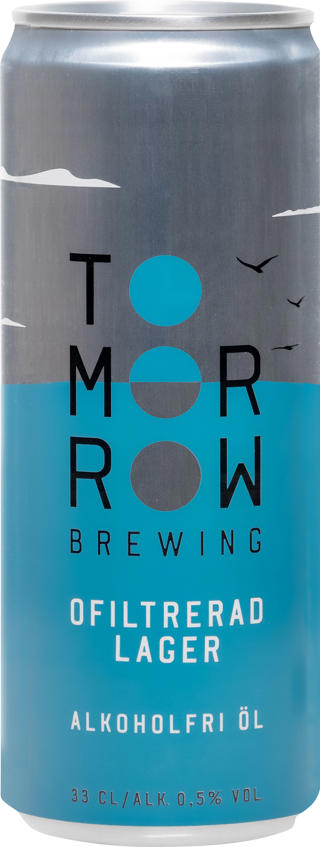 Tomorrow Brewing Alkoholfri Ofiltrerad Lager BRK