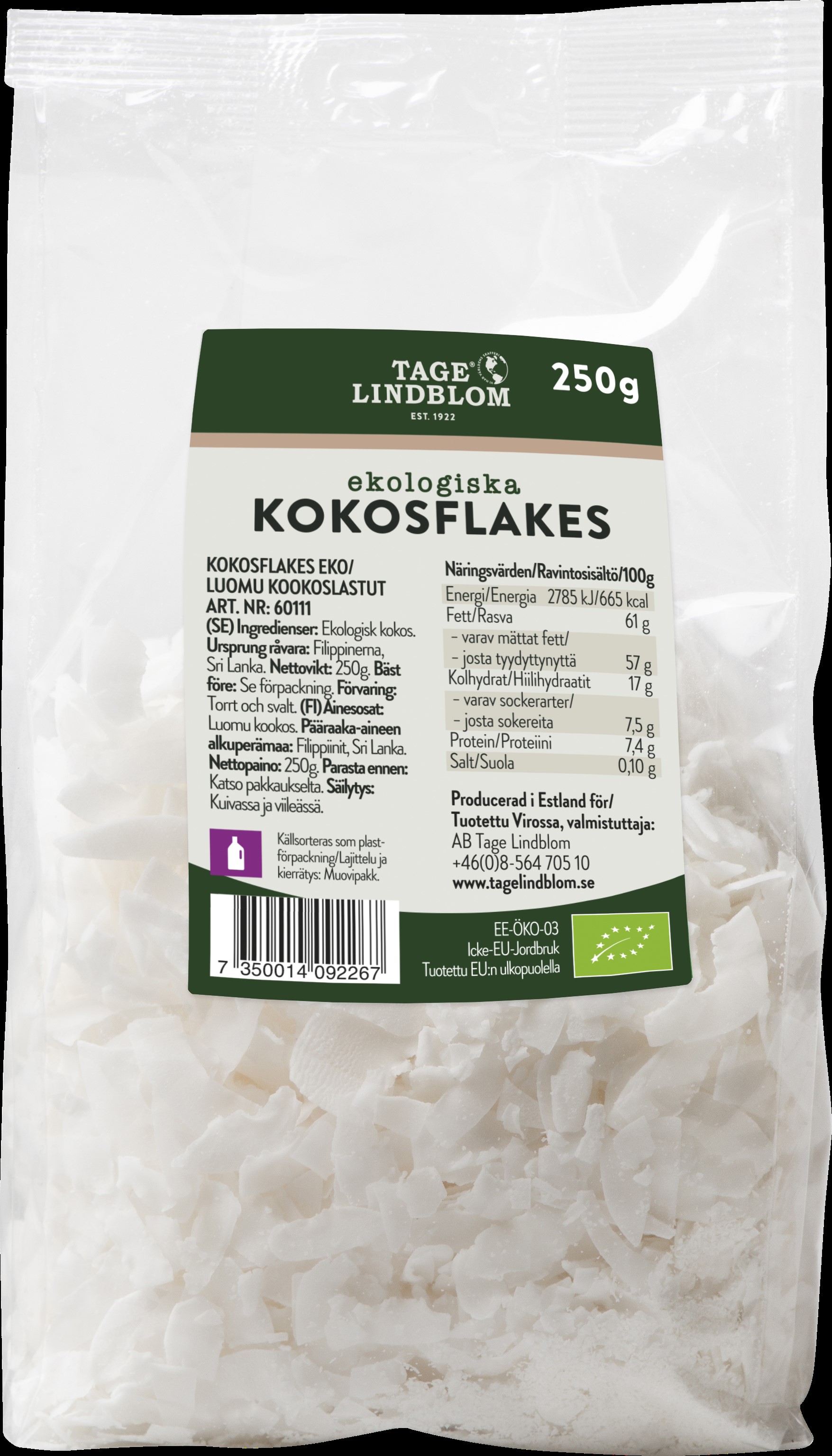 Kokosflakes EKO