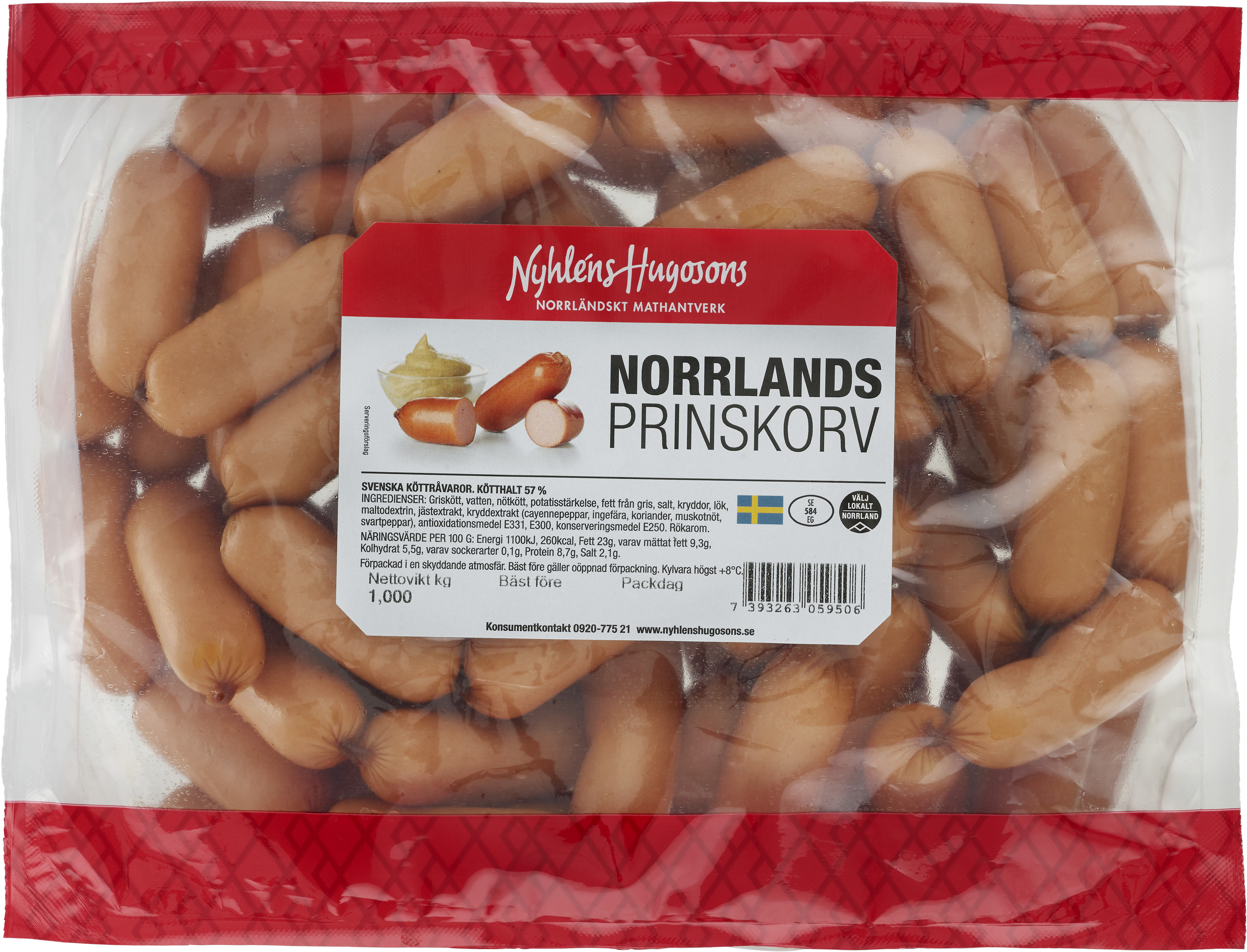 Norrlandsprinskorv Sverige