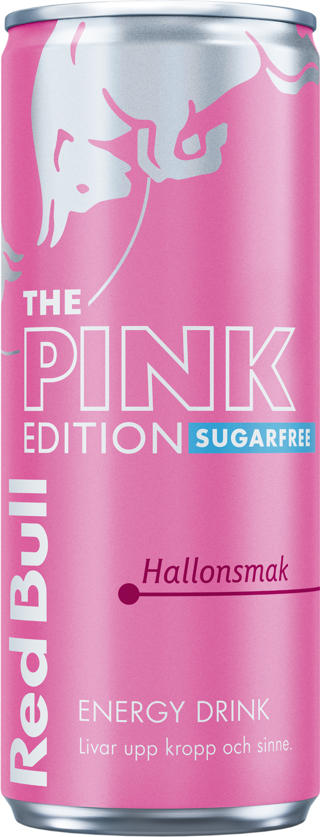 Red Bull Pink Edition Sockerfri BRK