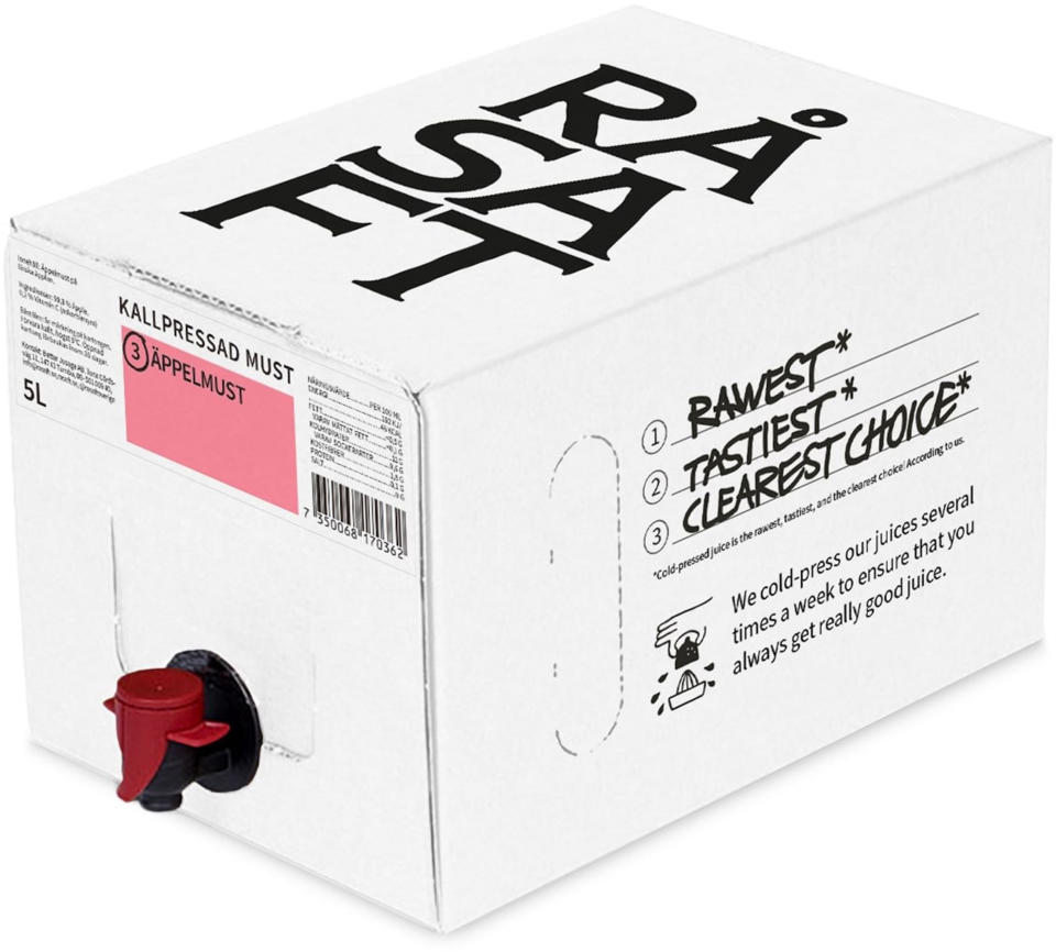 Råsaft Äpplemust Bag in Box