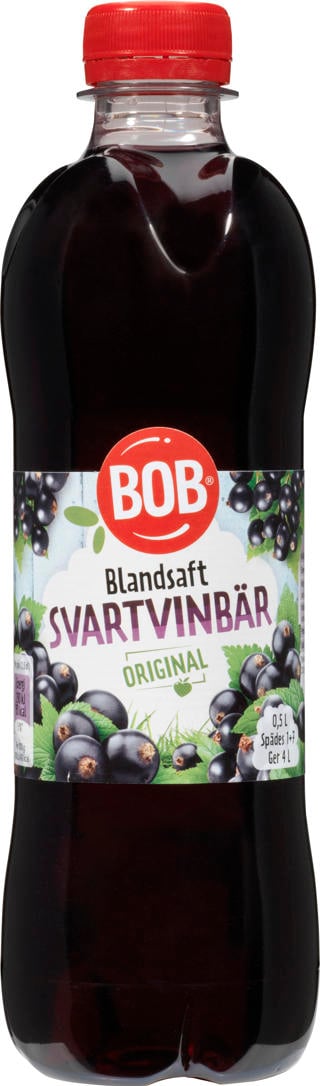 Blandsaft Svarta Vinbär 1+7 PET