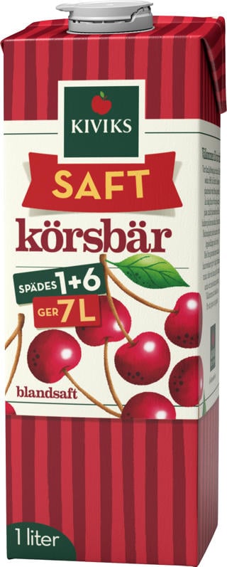 Blandsaft Körsbär 1+6