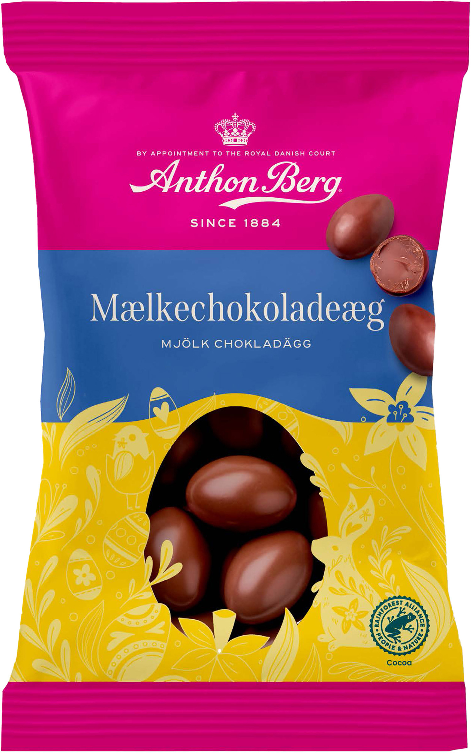 Chokladdragéer Chokladägg Mjölk