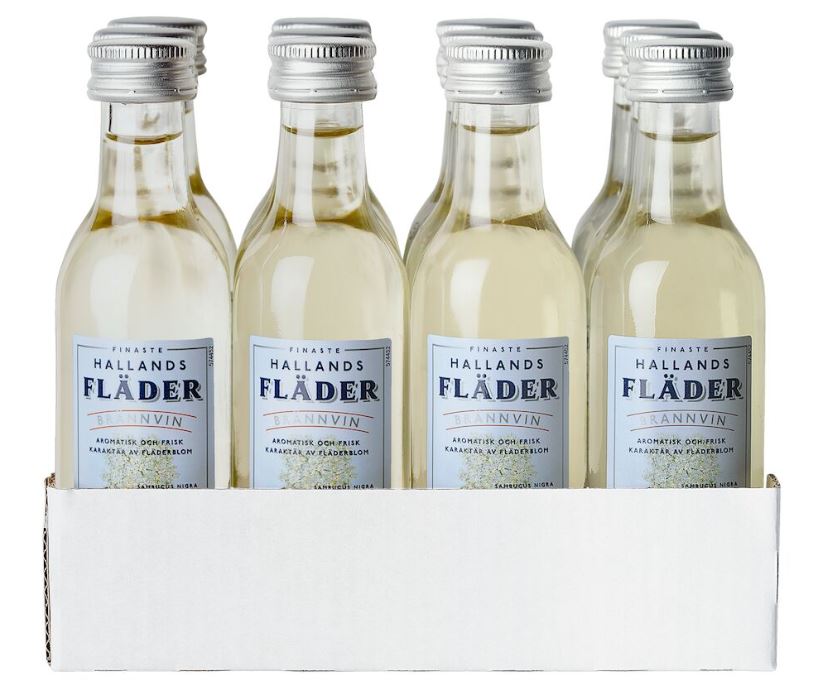 Hallands Fläder 12x5 cl Småflaskor