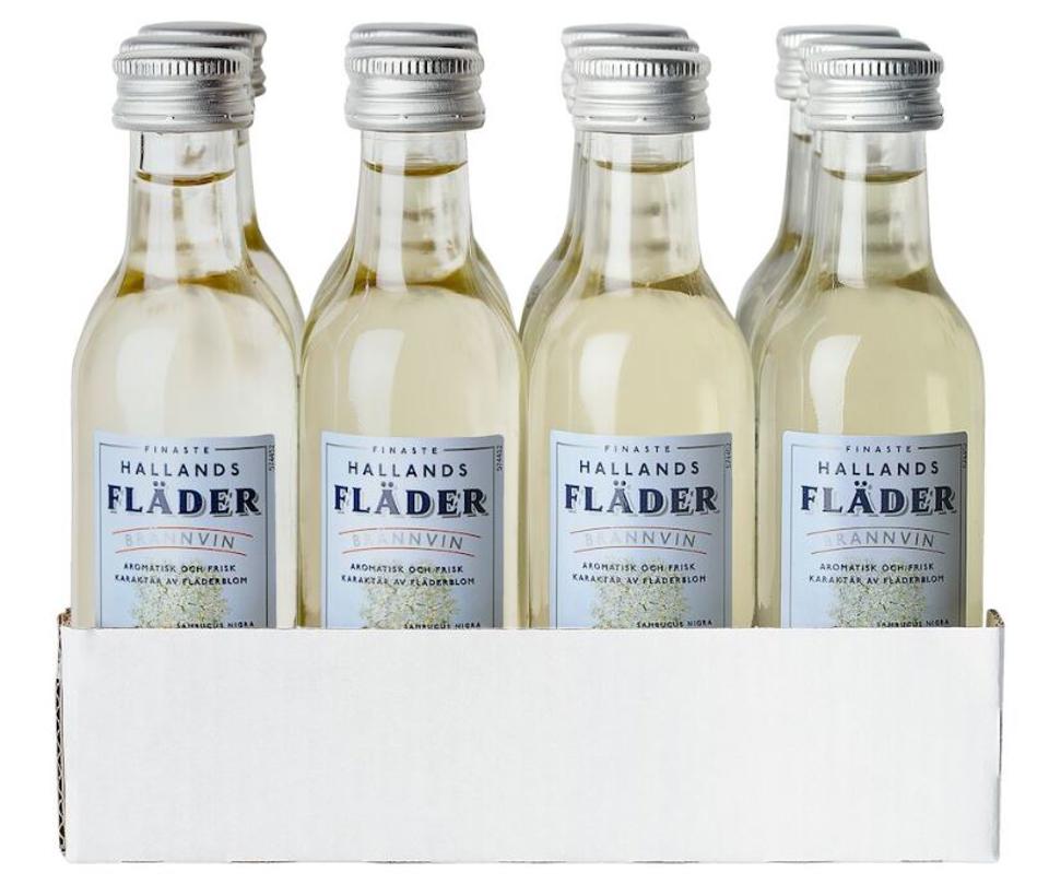 Hallands Fläder 12x5 cl Småflaskor