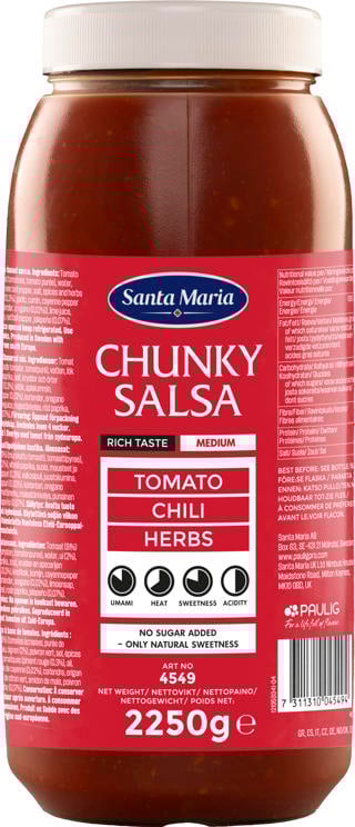 Salsa Chunky Medium Kanna