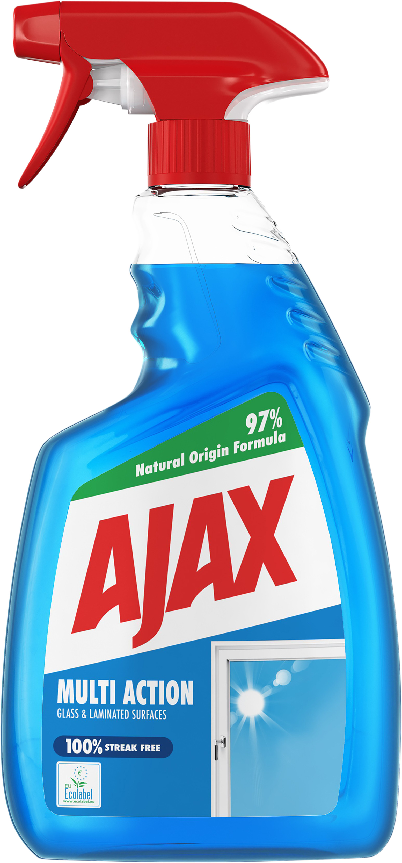 Glasrengöring Ajax Multi Action Spray Glas