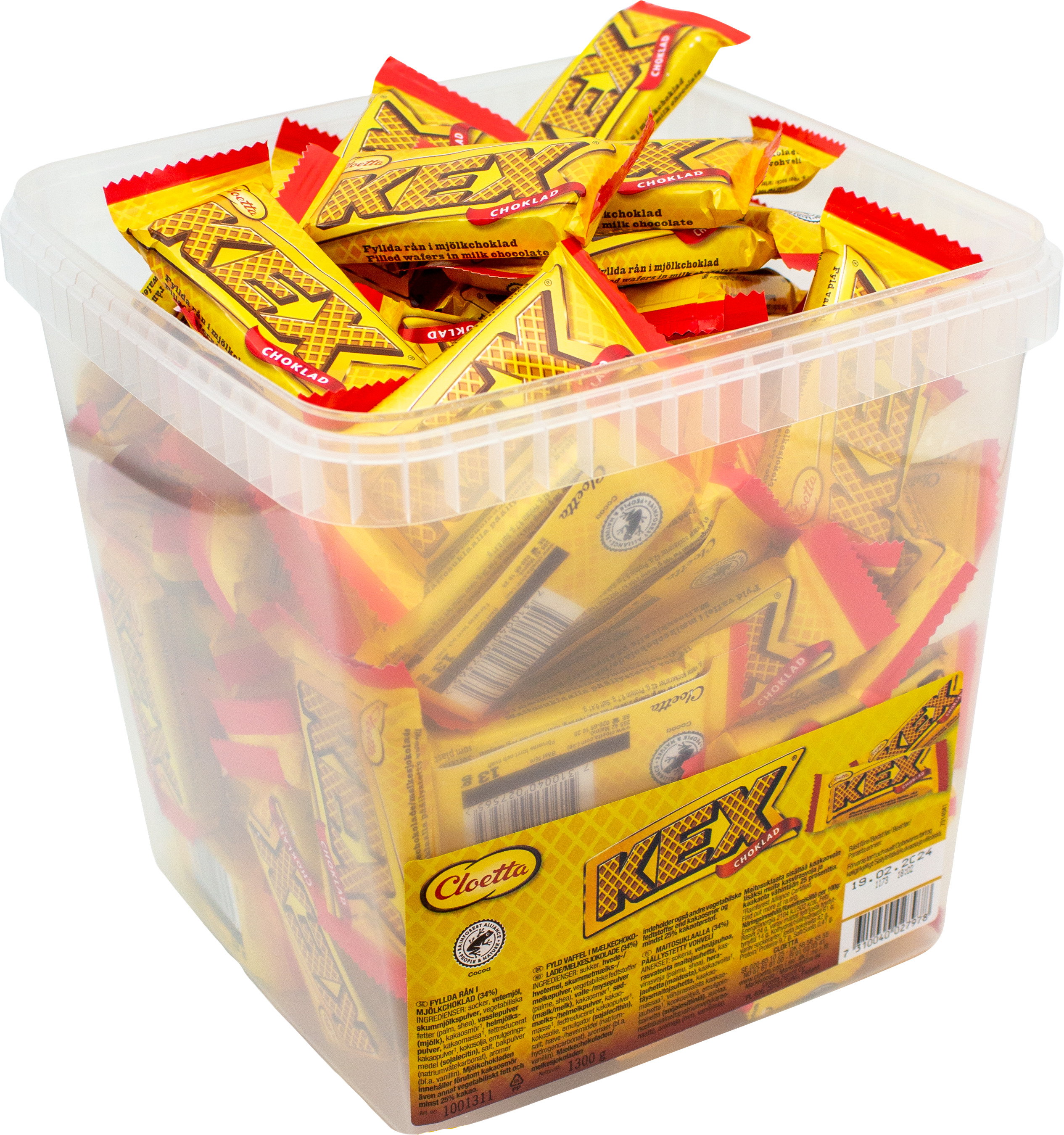 Kexchoklad minibit lösvikt