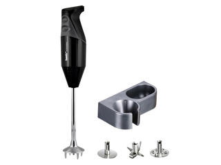 Stavmixer Gastro Rostfri Svart 200 W med Tillbehör