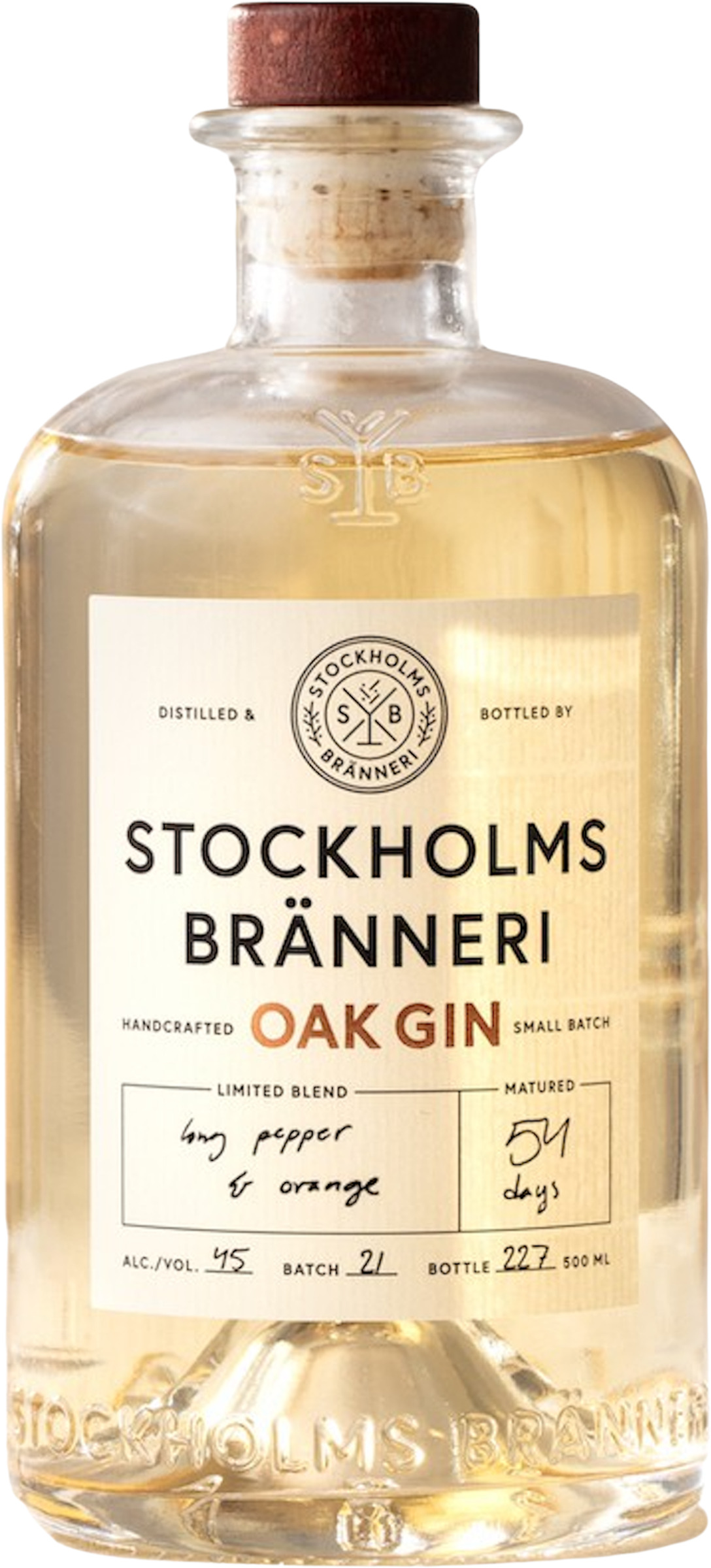 Stockholms Bränneri Oak Gin EKO