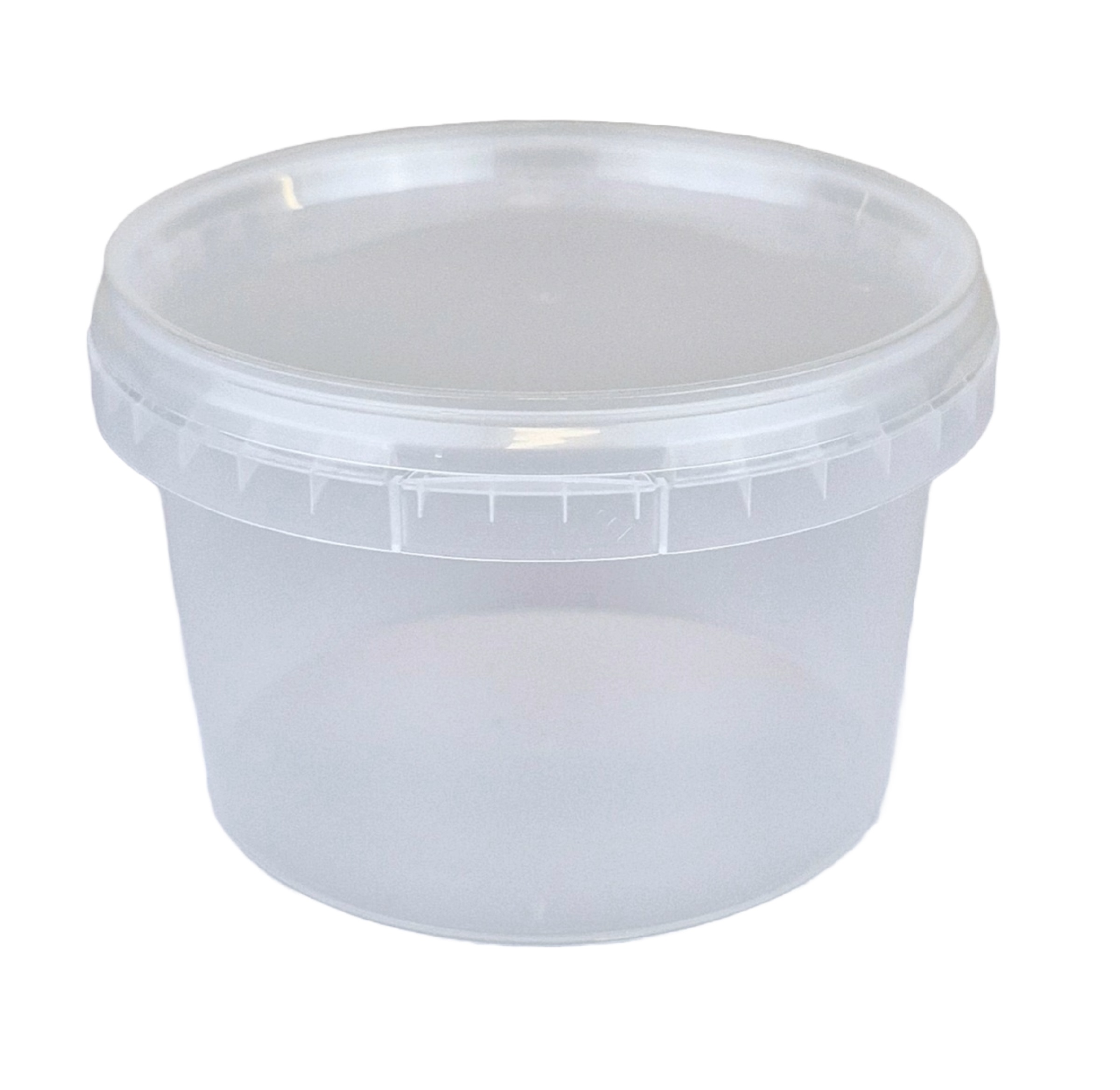 Bägare med tätförslutande lock PP 500ml