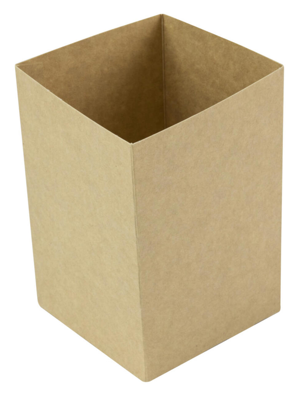 Pommesbägare kartong 91x91x121mm