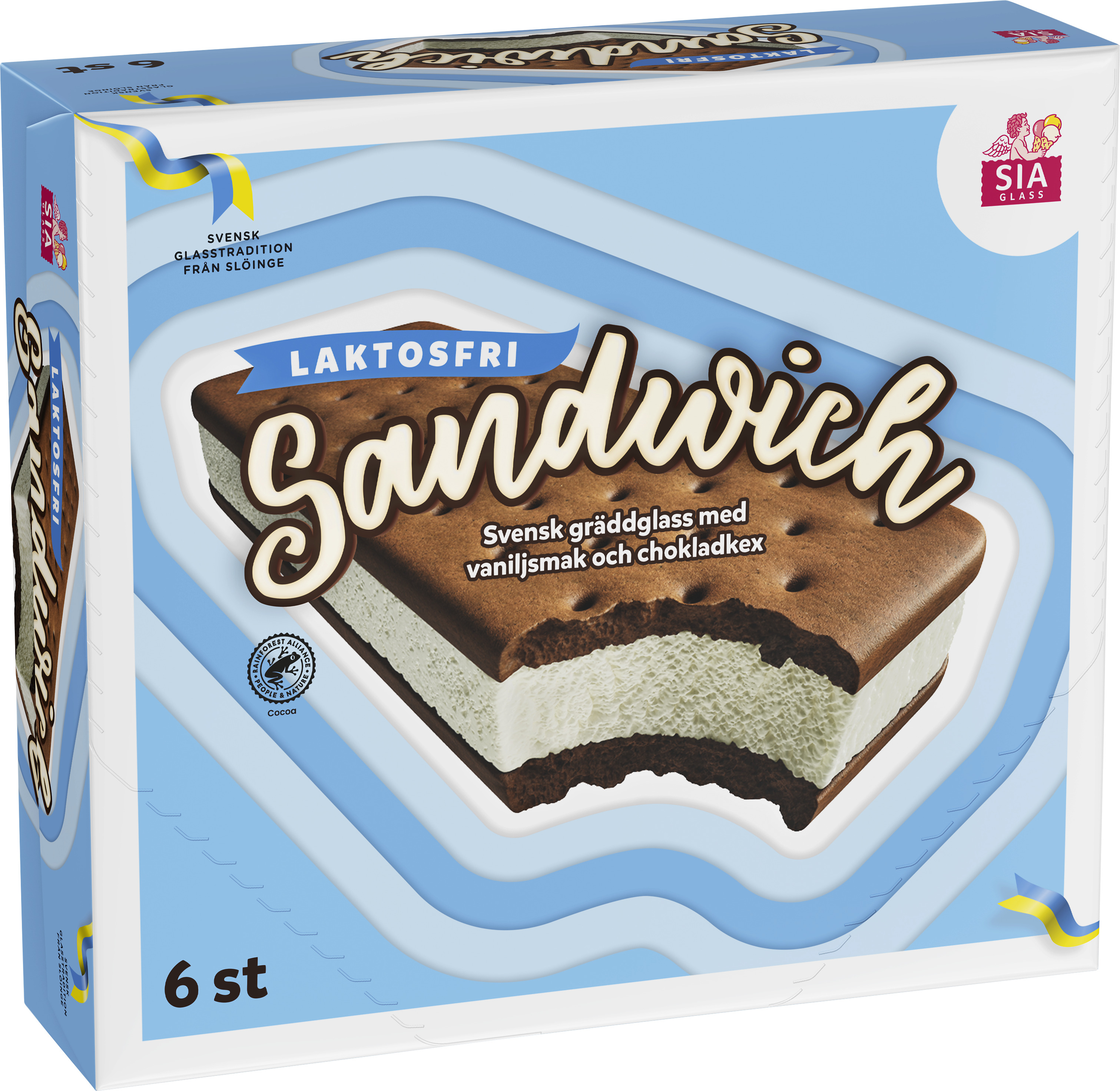 Glass Sandwich Flerpack Laktosfri RA