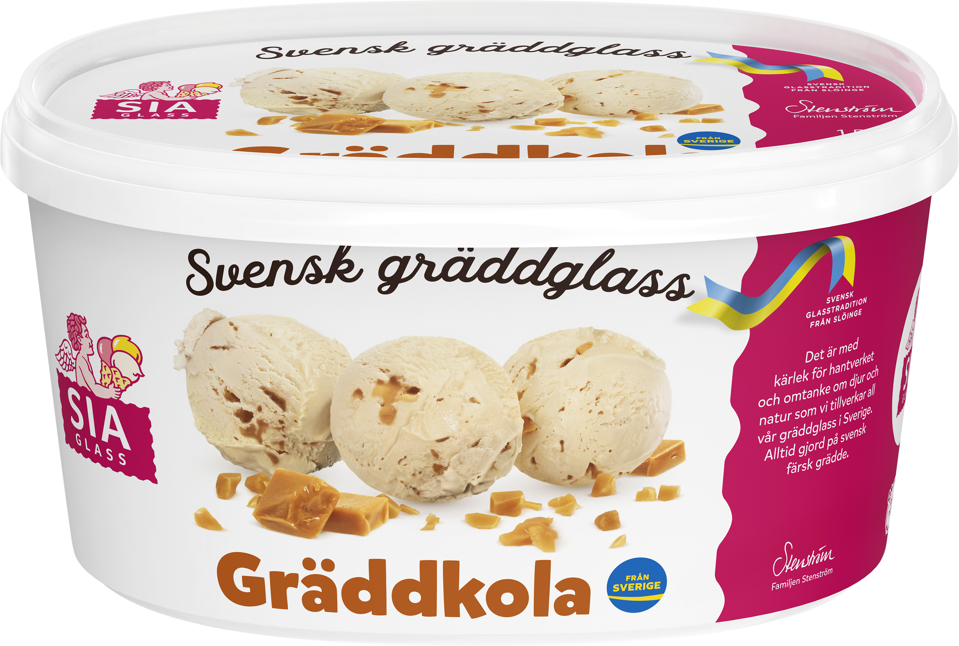 Gräddglass Gräddkola