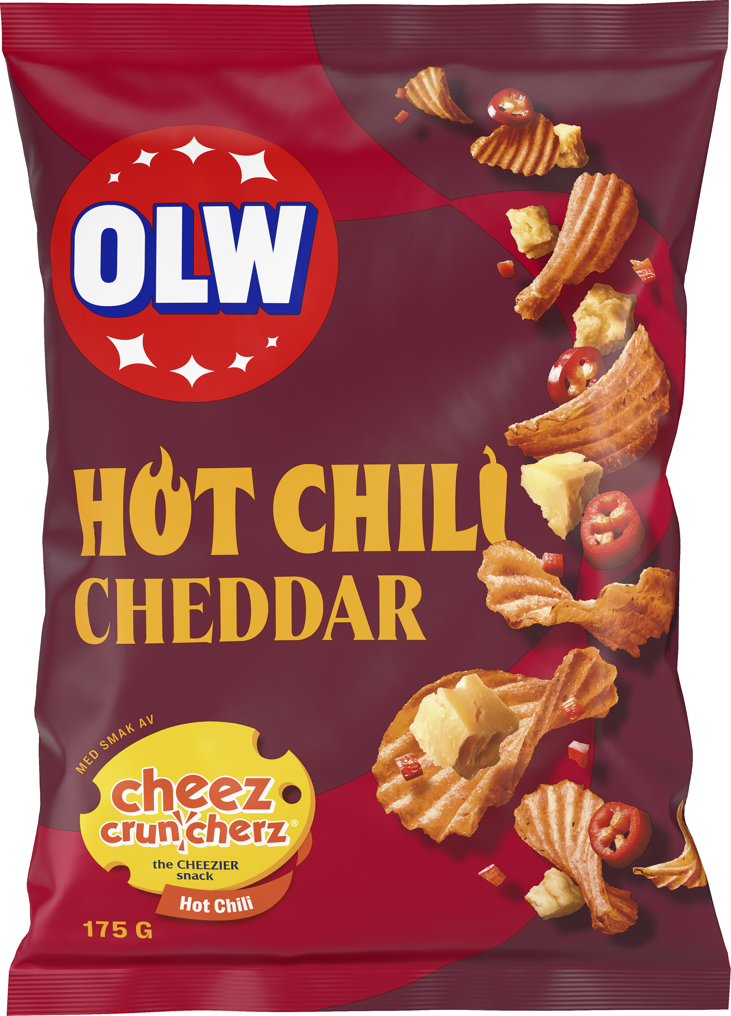 Hot Chili Cheddar Chips