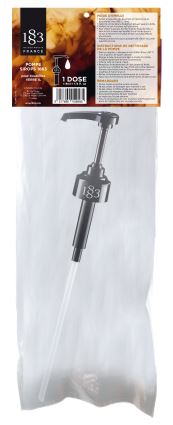 Pump till Syrup Routin 1883 1 l Glasflaskor