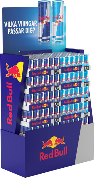 Red Bull Mix Original & Sockerfri 1/3 Pall
