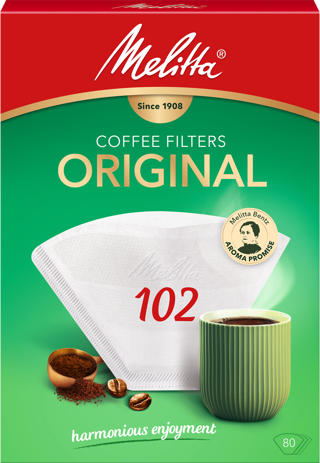 Kaffefilter Papper 102 Vit Melitta