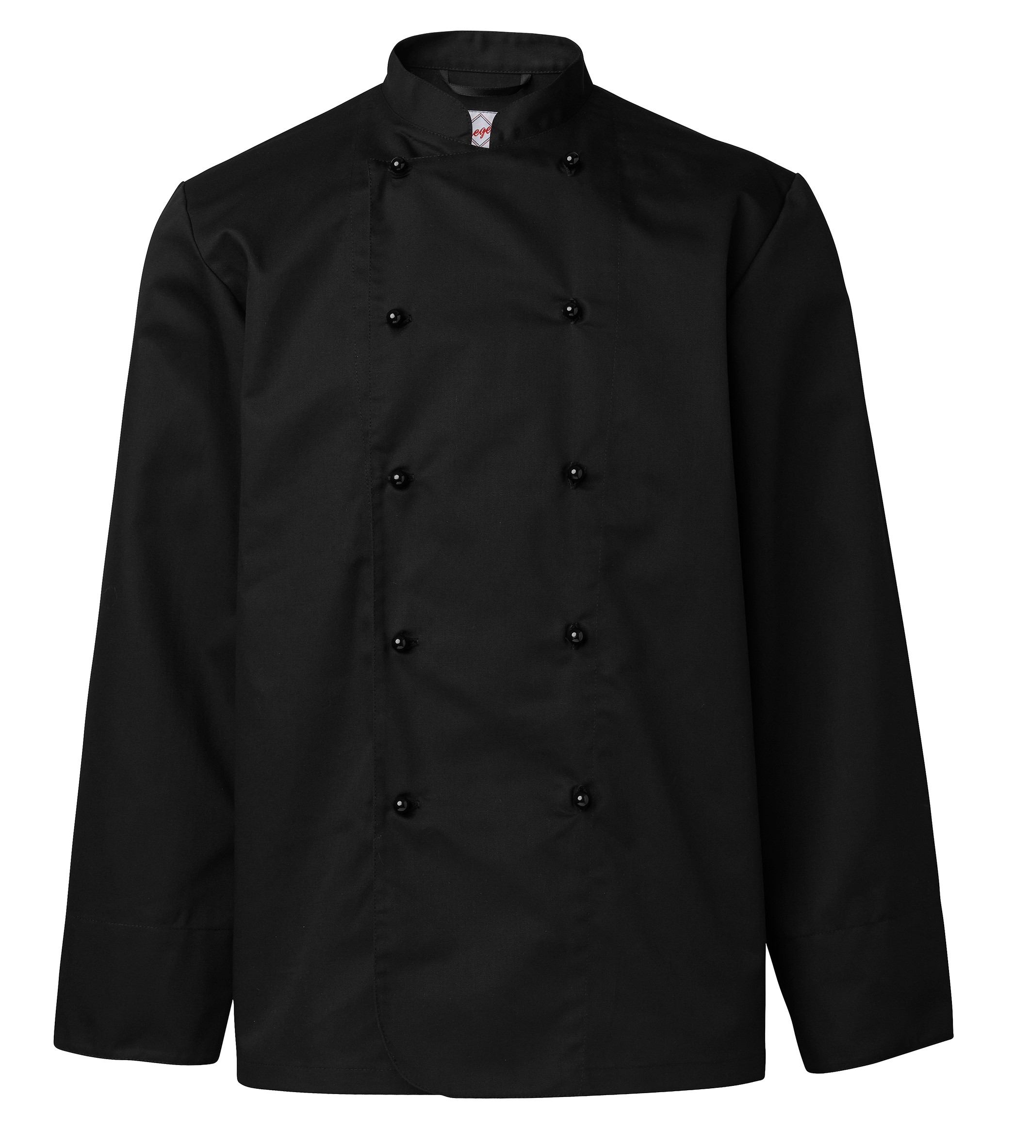 Kockrock 1603 Herr Kulknapp Lång Ärm Svart C62