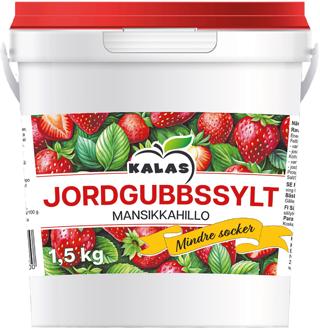 Jordgubbssylt Mindre Socker