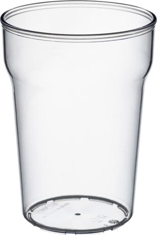 Glas Classic plast SAN Ø77mm h116mm 35cl