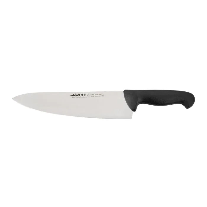 Kockkniv Bred Svart 25cm